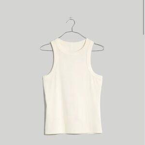 Madewell Cream Sleeveless Tank Top